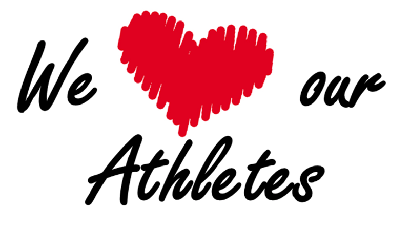 we love our athletes